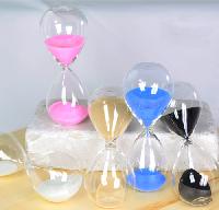 Colored minute glass - Sablier de couleur 5min H.9cm